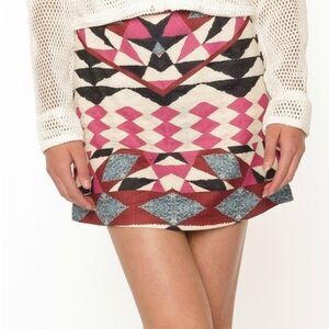 MinkPink Mirror Mirror Mini Skirt Small NWT